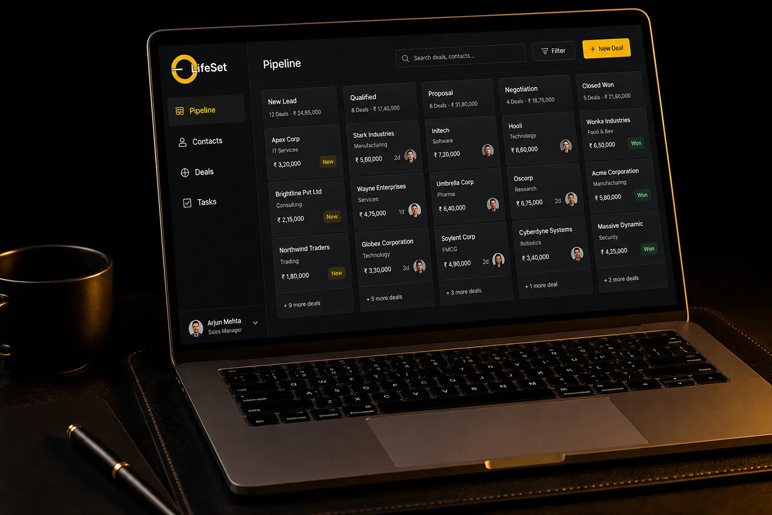 LIFESET - CRM