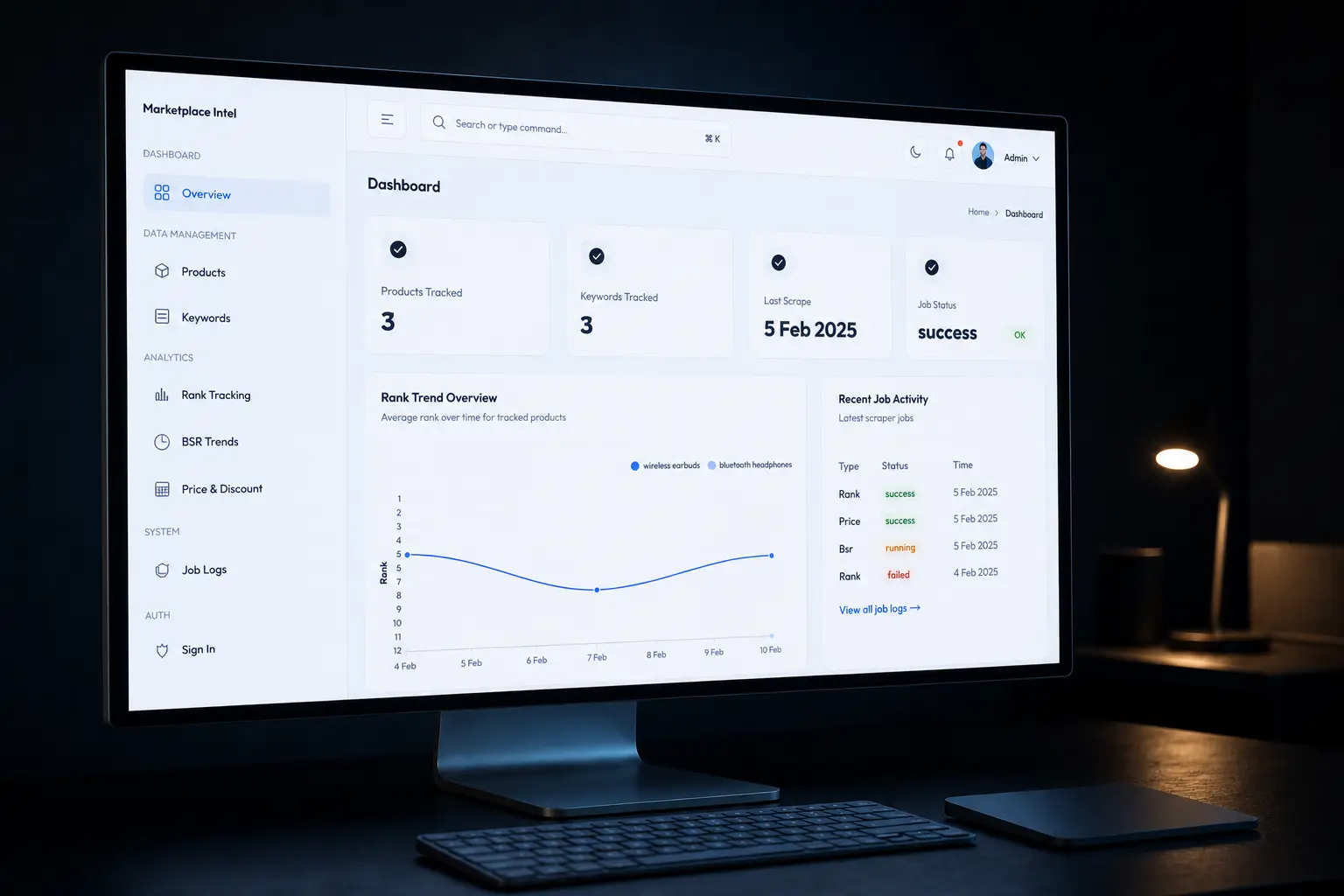 PRIVATE MARKETPLACE TRACKER